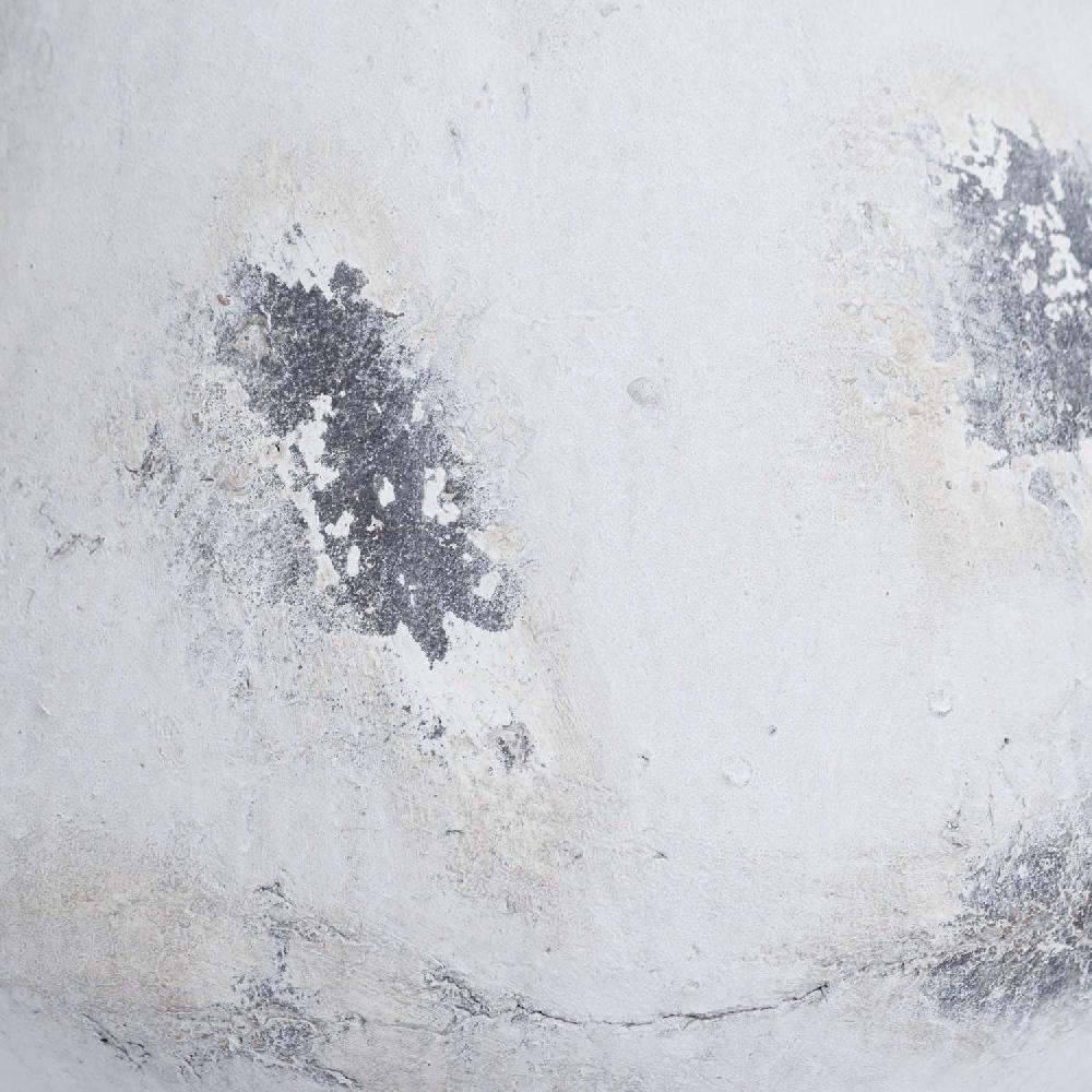 hill interiors Naxos Large Antique White Vase