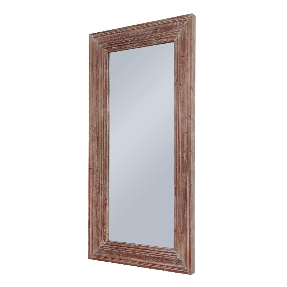 hill interiors Newby Washed Wood Large Mirror