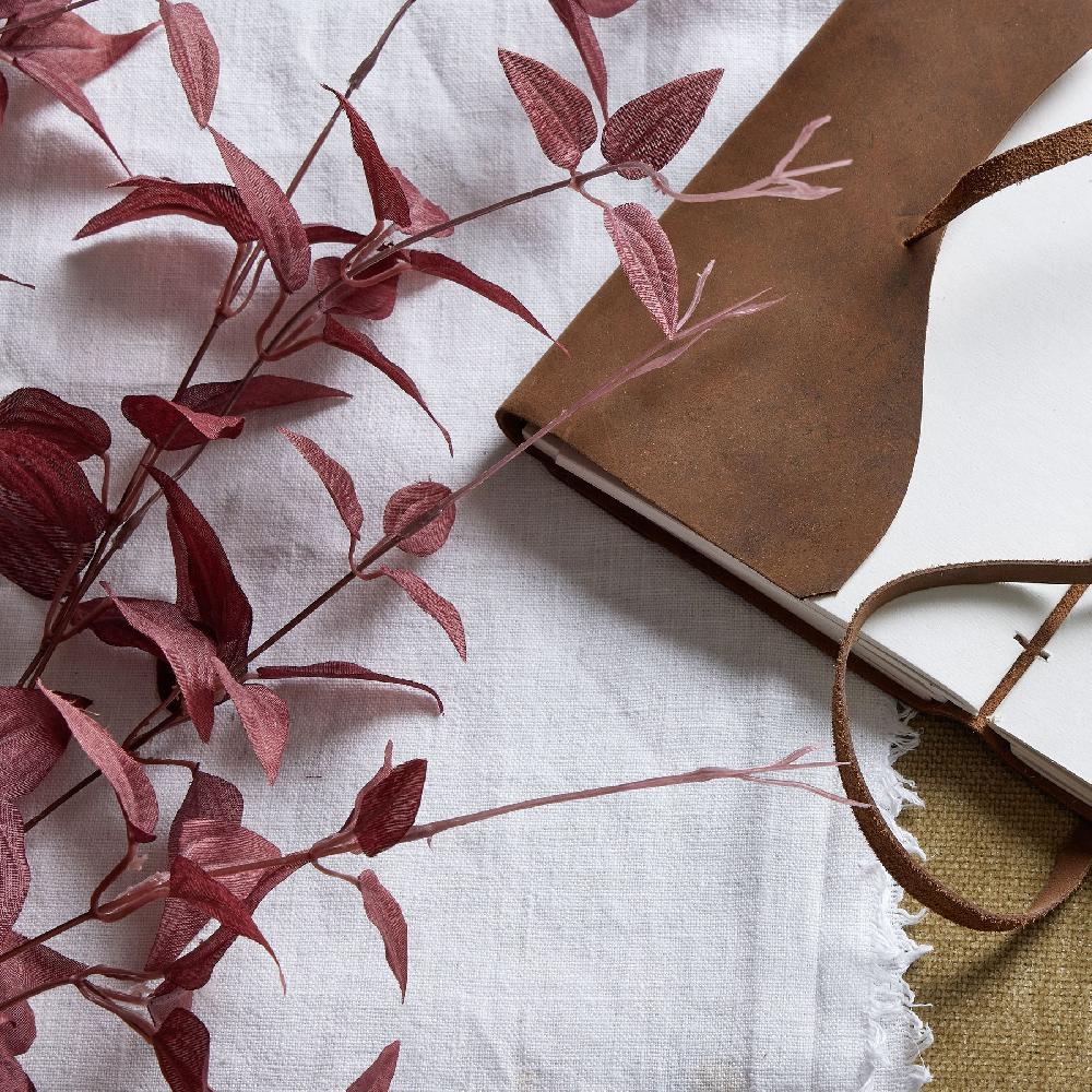 hill interiors Ornamental Burgundy Leaf