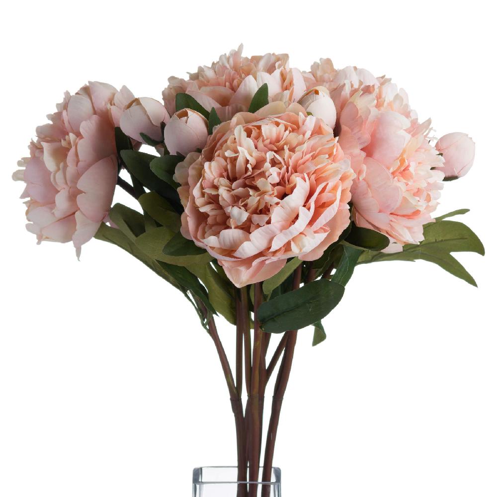 Hill Interiors Peach Peony Rose