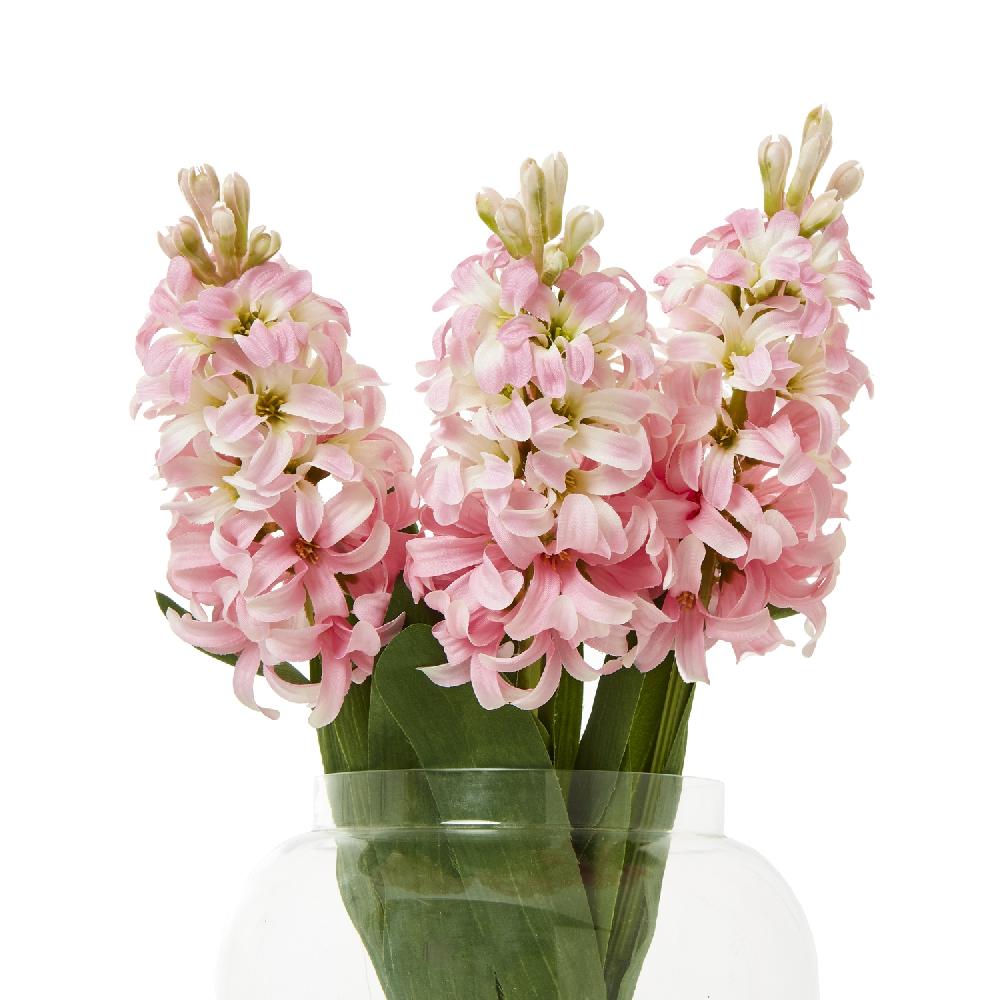 Hill Interiors Pink Hyacinth Stem