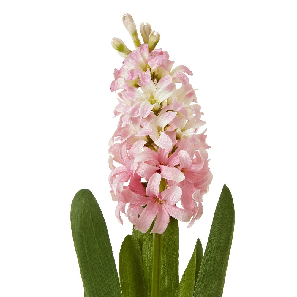 hill interiors Pink Hyacinth Stem