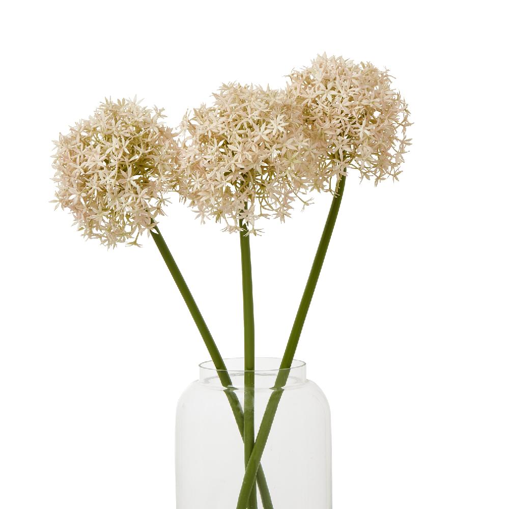 Hill Interiors Pink Medium Allium Stem