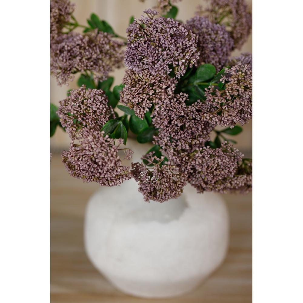 Hill Interiors Purple Sedum Spray