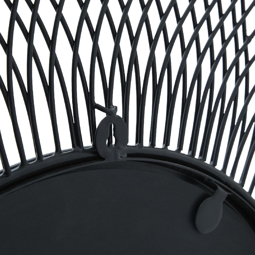 Hill Interiors Rio Black Large Wire Mirror