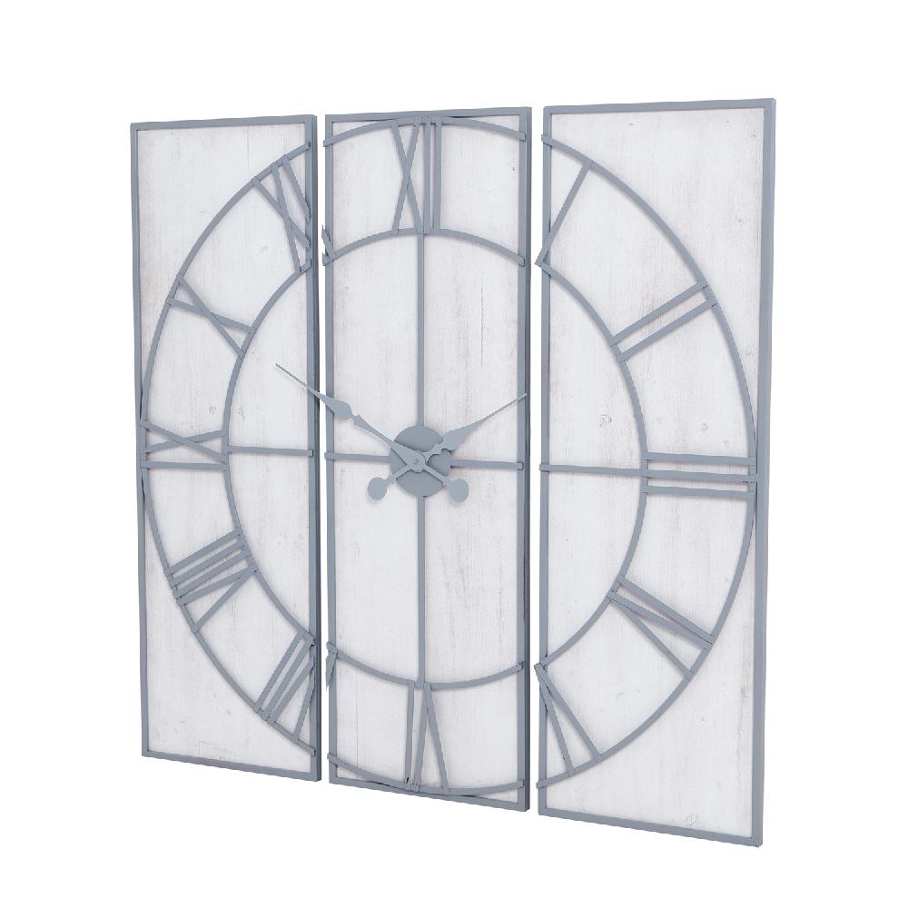 hill interiors Roza Panelled Wall Clock