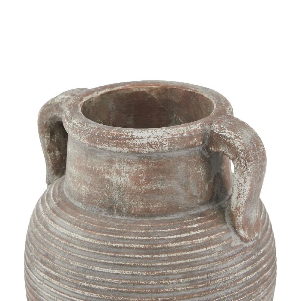 hill interiors Siena Brown Amphora Pot