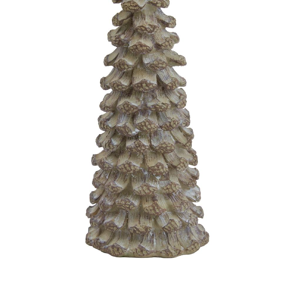 Hill Interiors Small Beige Cedar Tree With Star