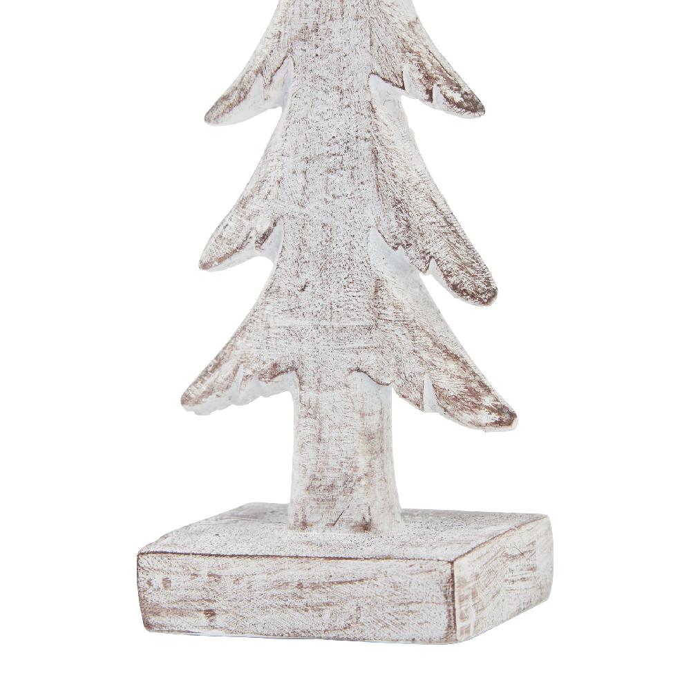 hill interiors Small Snowy Forest Tree Sculpture
