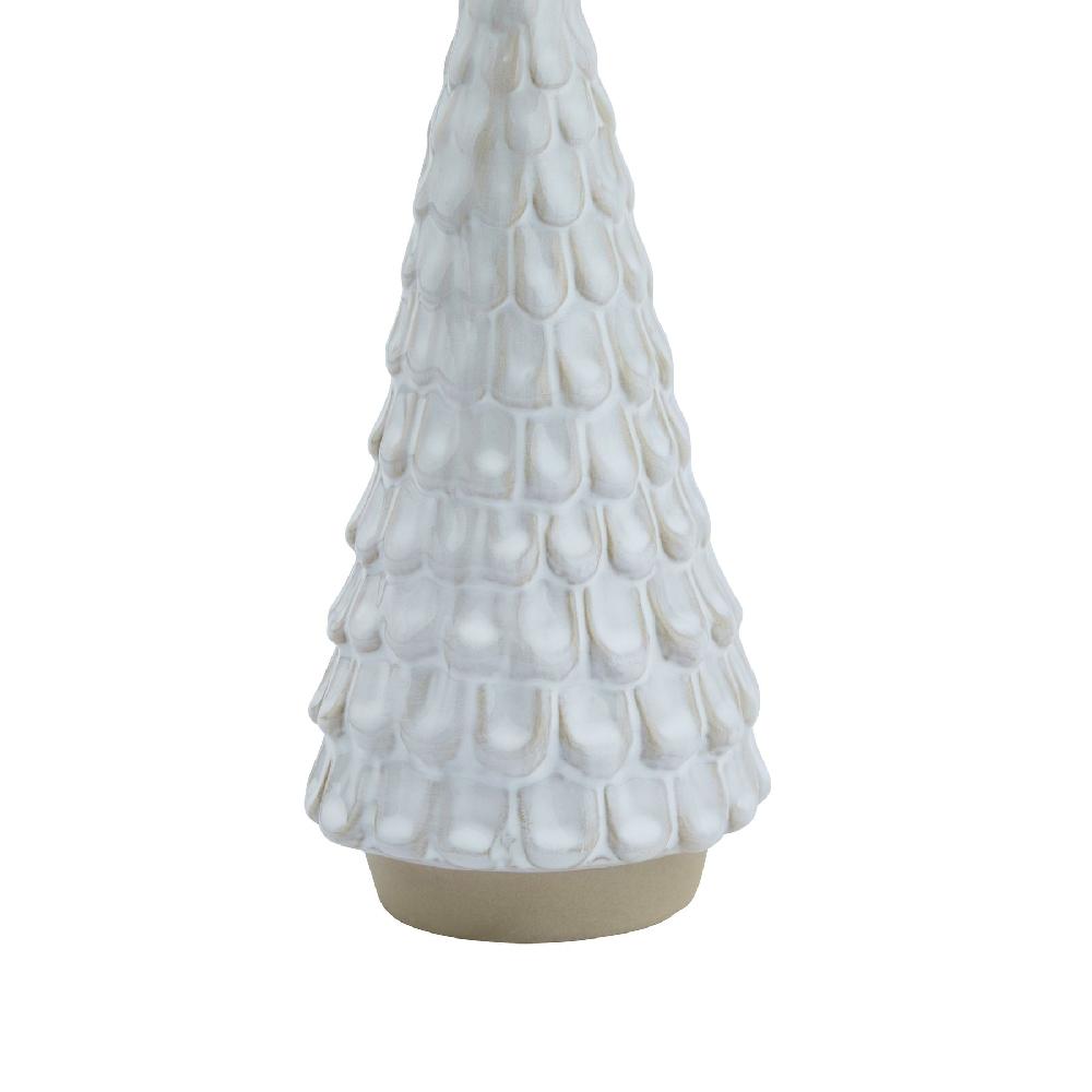Hill Interiors Snowy Ceramic Spruce Tree