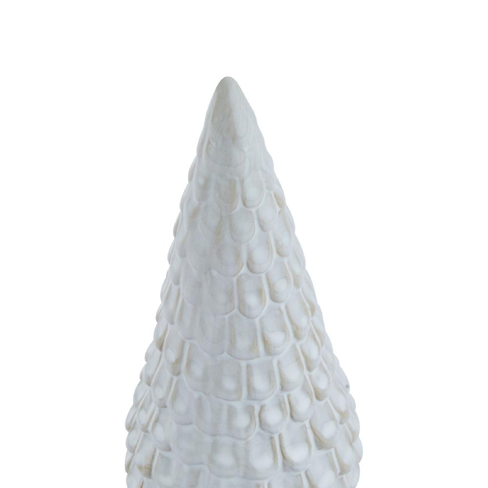 hill interiors Snowy Ceramic Spruce Tree