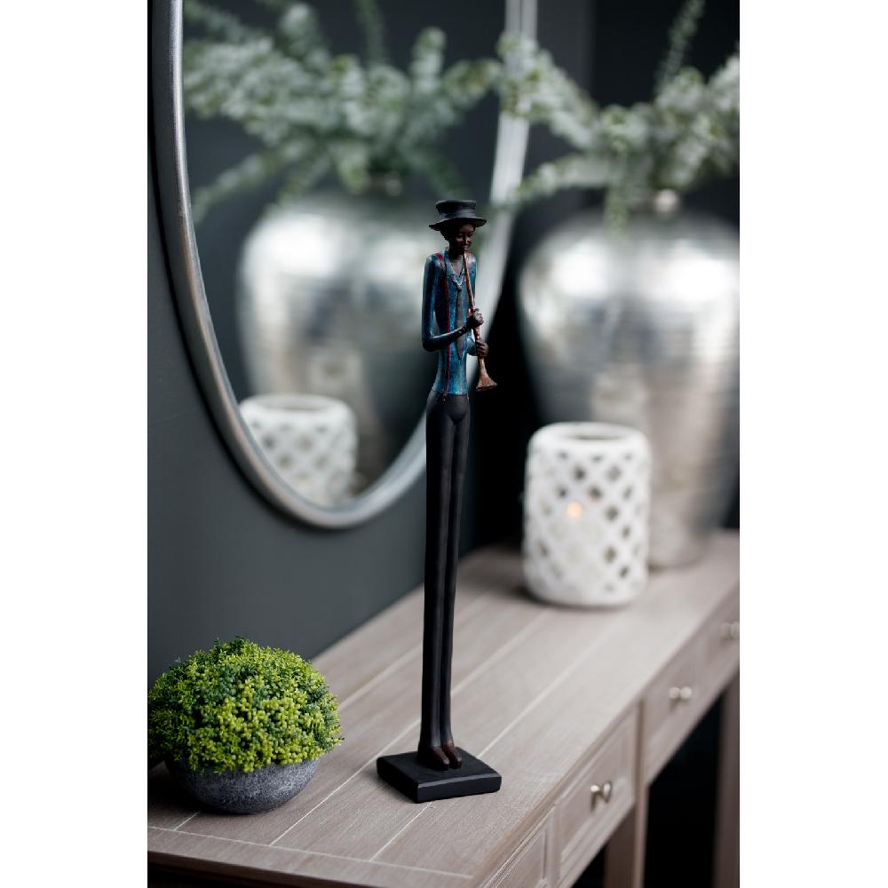 Hill Interiors Standing Jazz Band Trumpeter