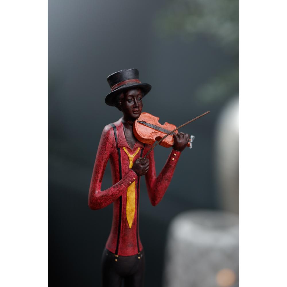 hill interiors Standing Jazz Band Violinist