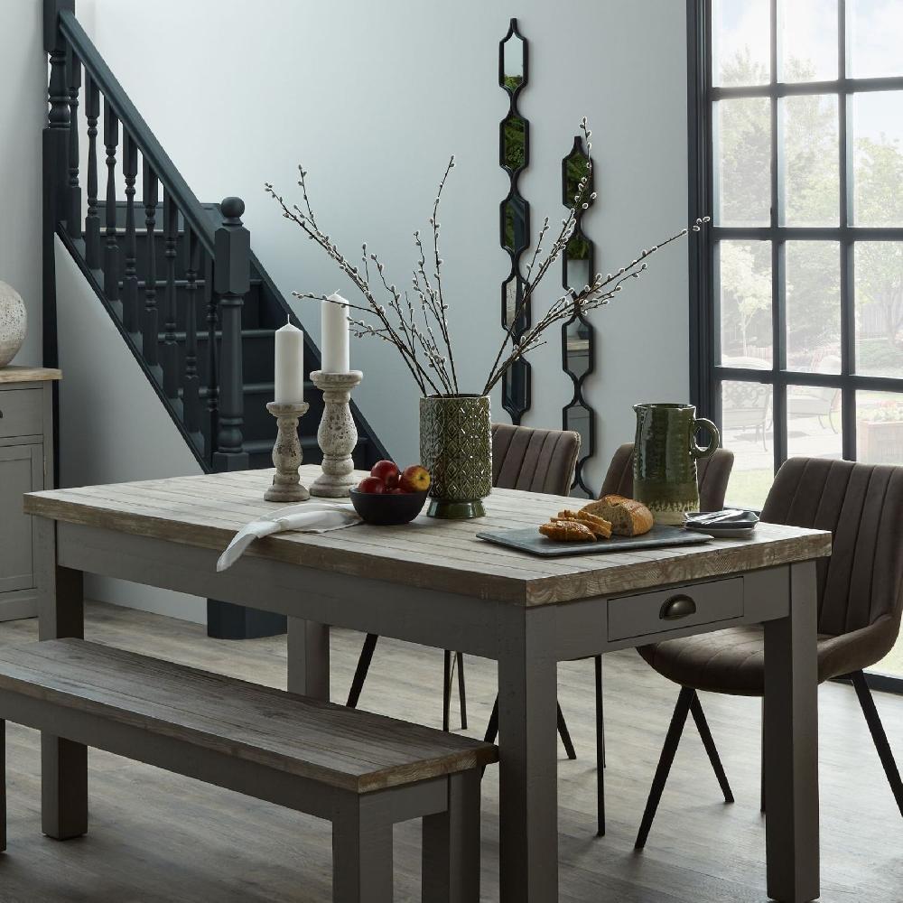 Hill Interiors Stone Ceramic Candle Holder