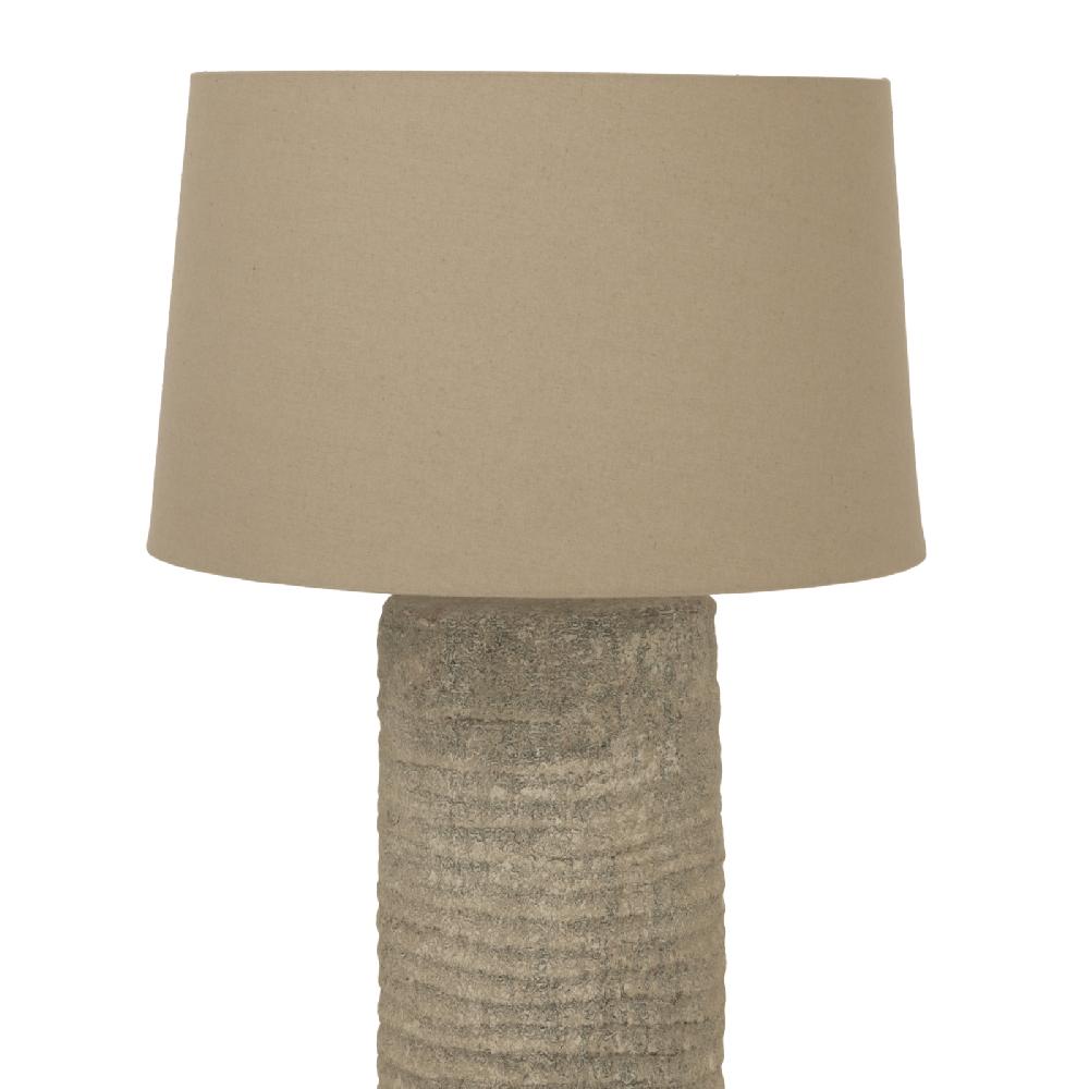 hill interiors Tall Tuscan Grey Lamp
