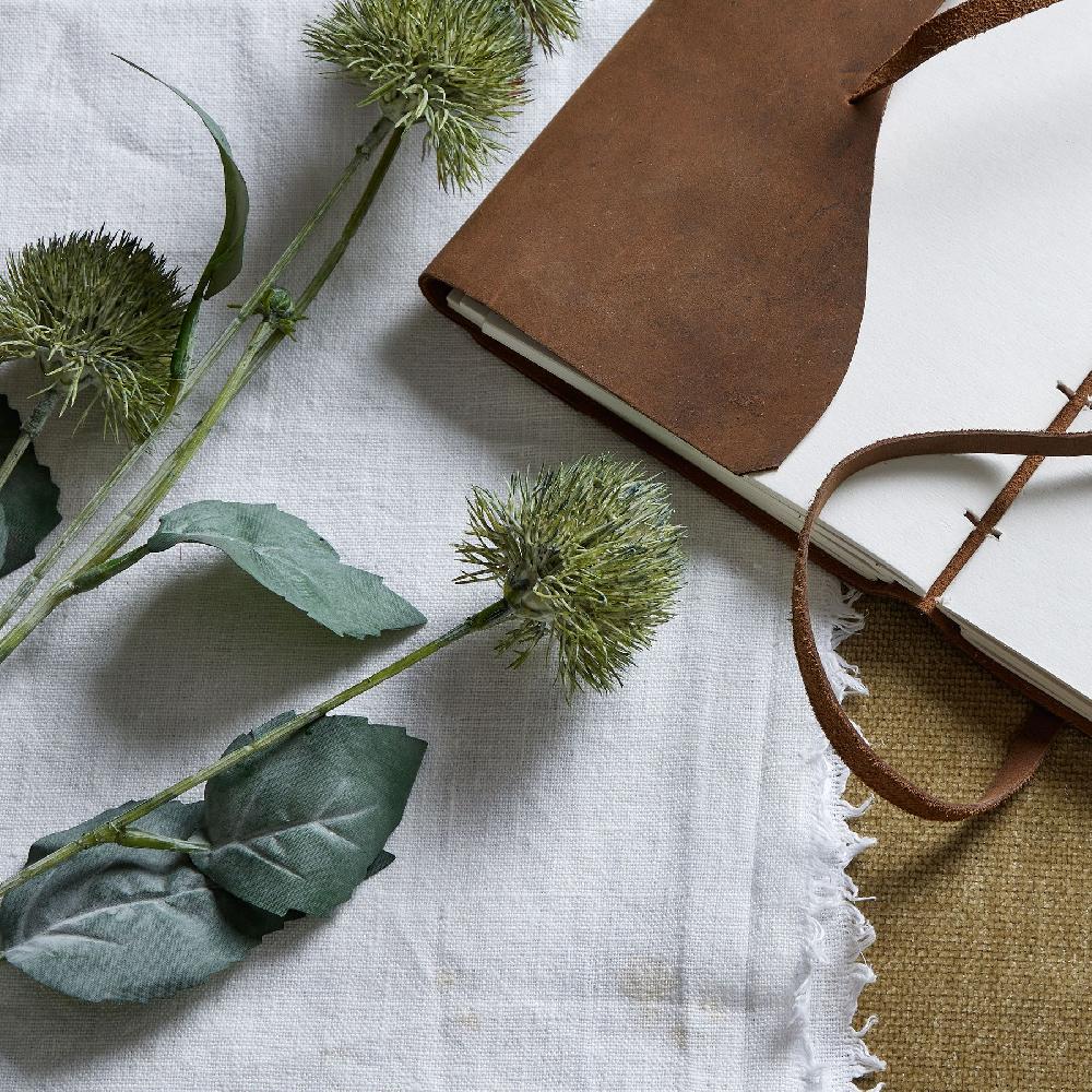 hill interiors Thistle Globe Stem