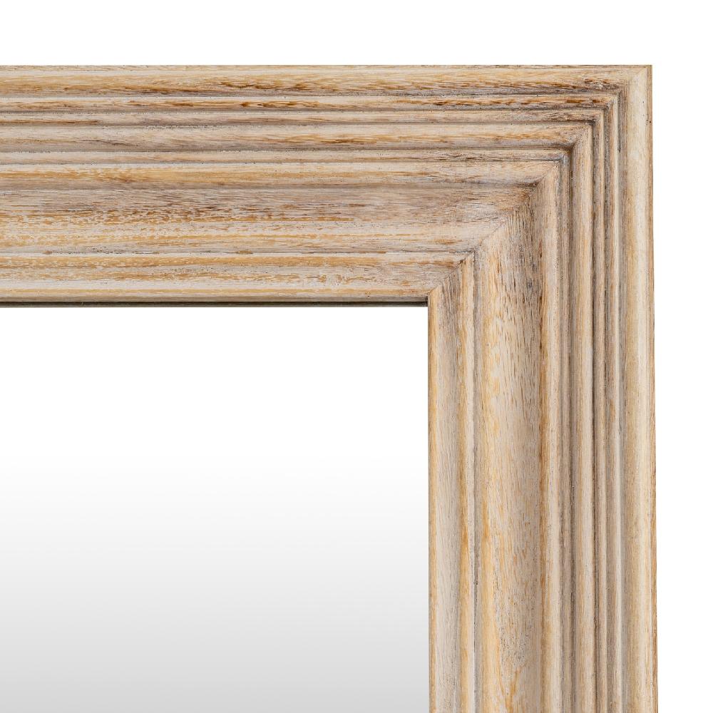 hill interiors Washed Wood Framed Mirror