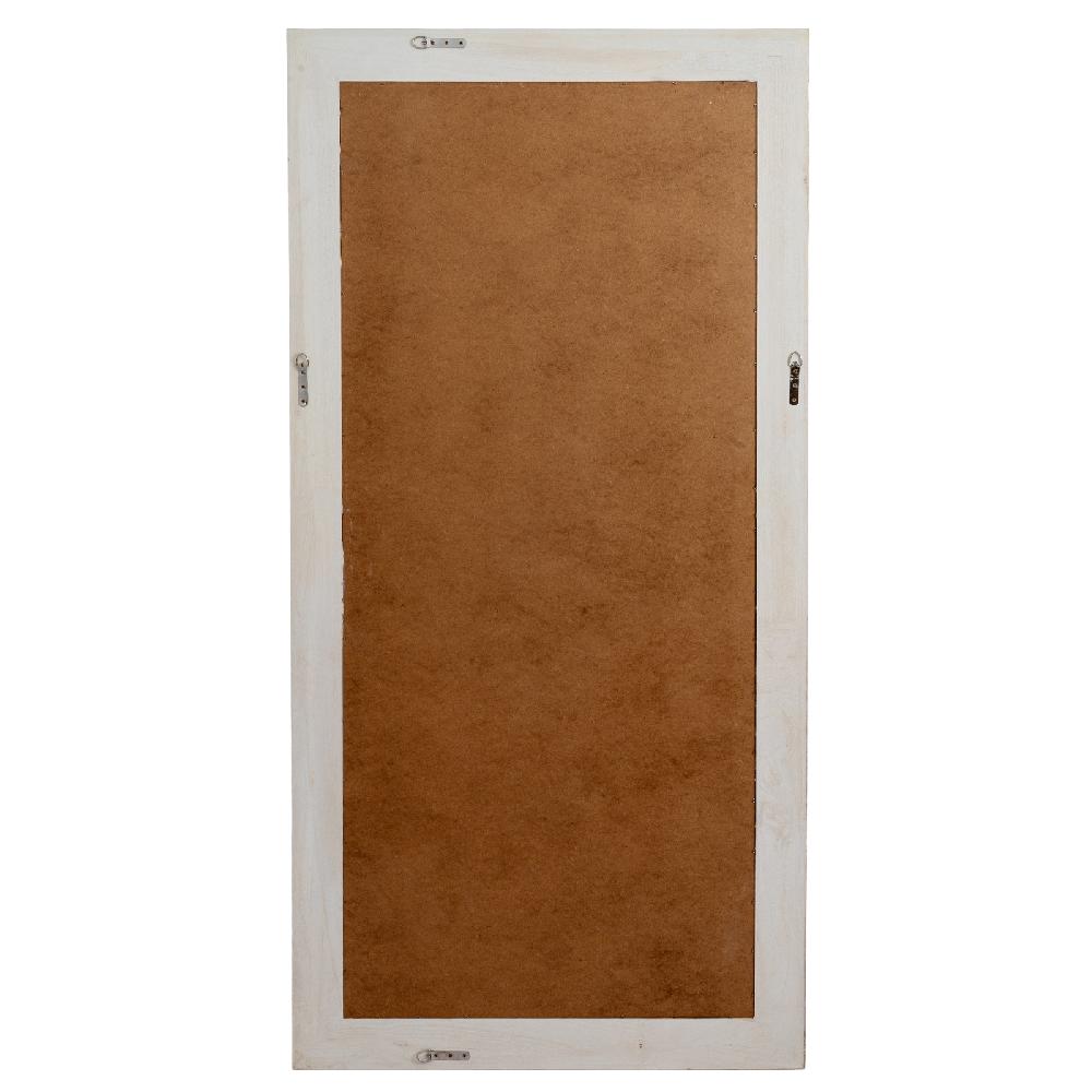 Hill Interiors Washed Wood Large Framed Mirror