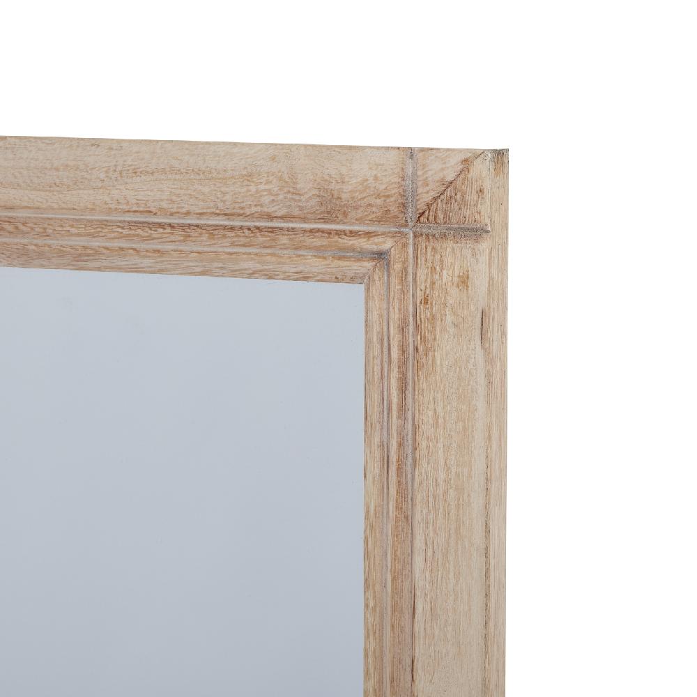 Hill Interiors Washed Wood Large Window Mirror