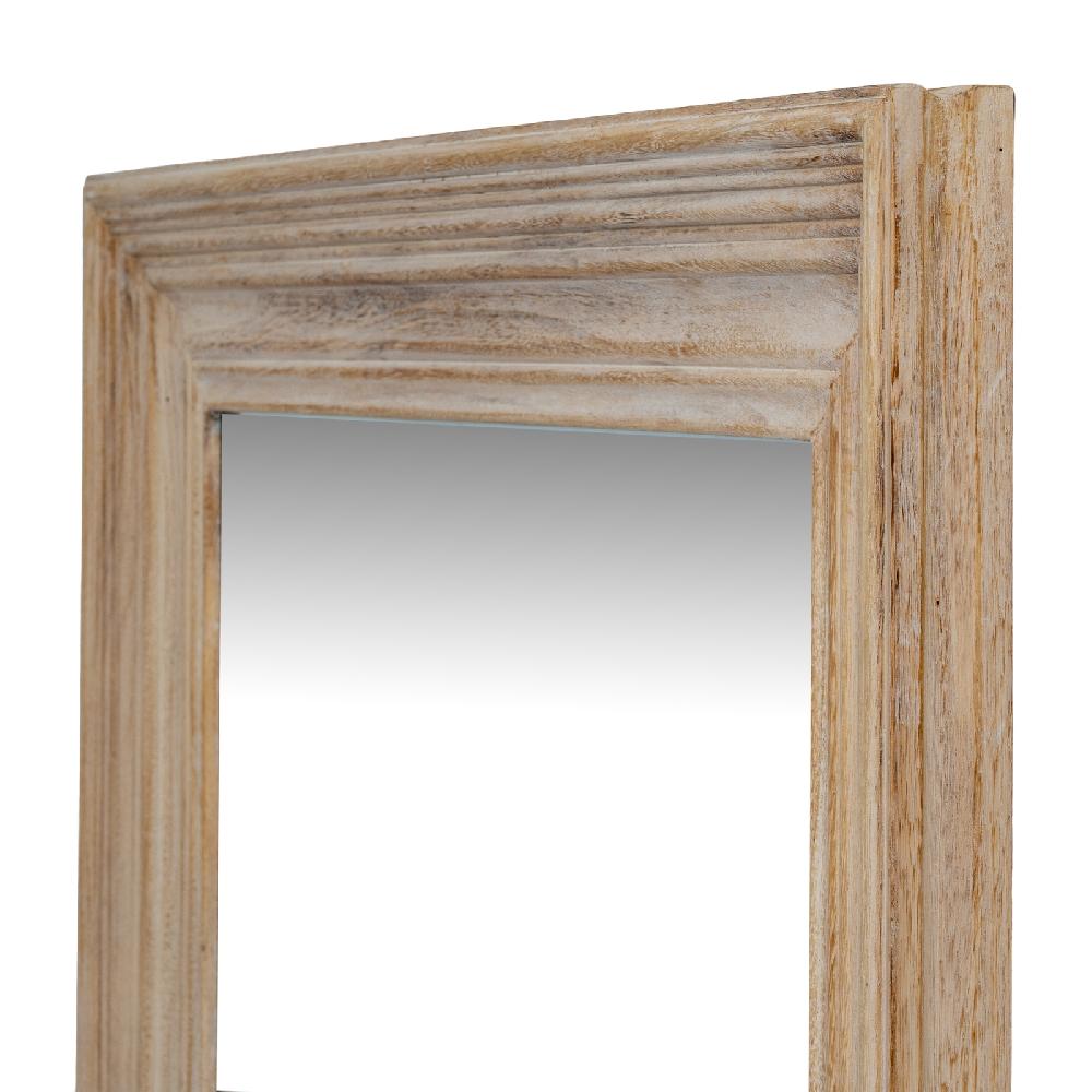 Hill Interiors Washed Wood Medium Framed Mirror