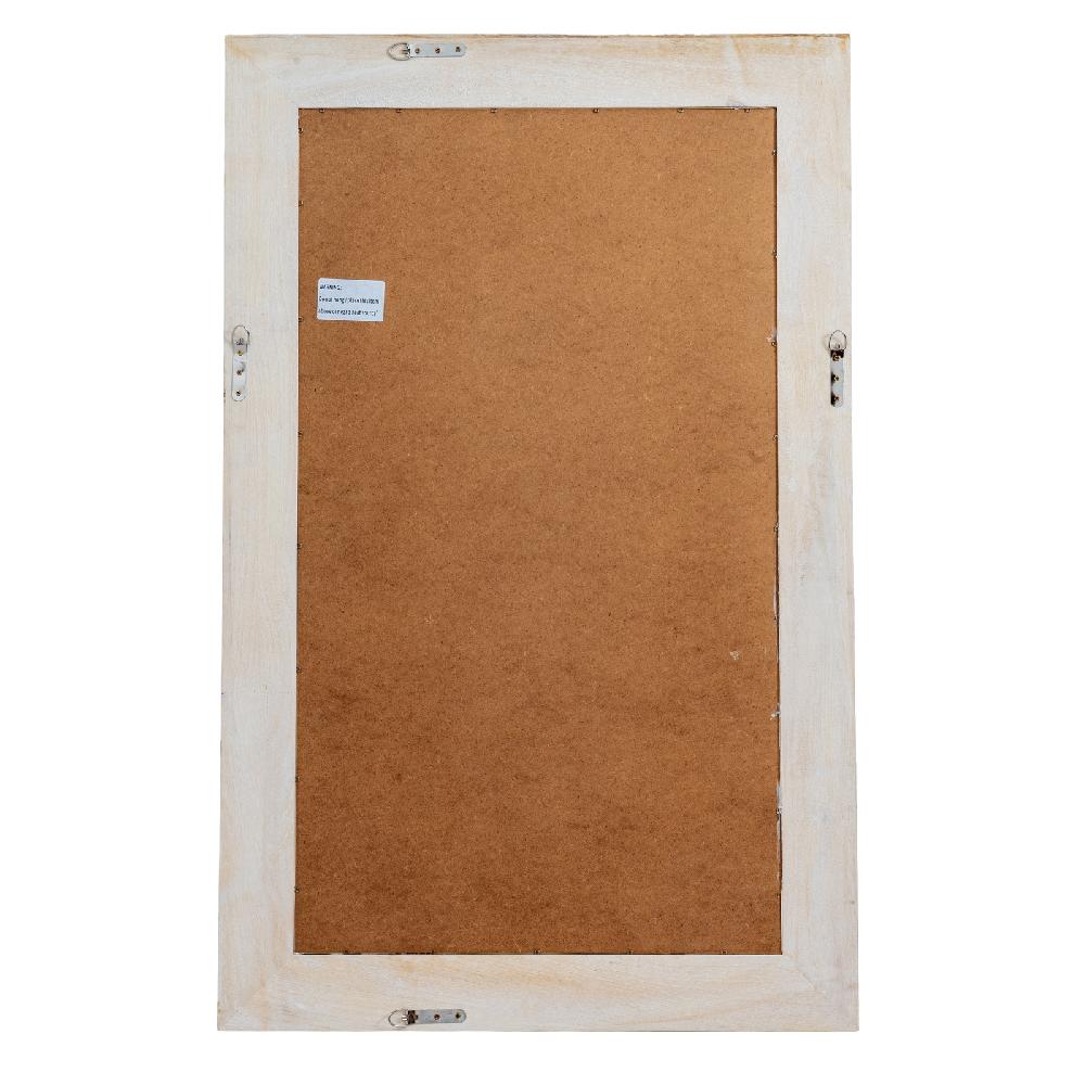 Hill Interiors Washed Wood Medium Framed Mirror