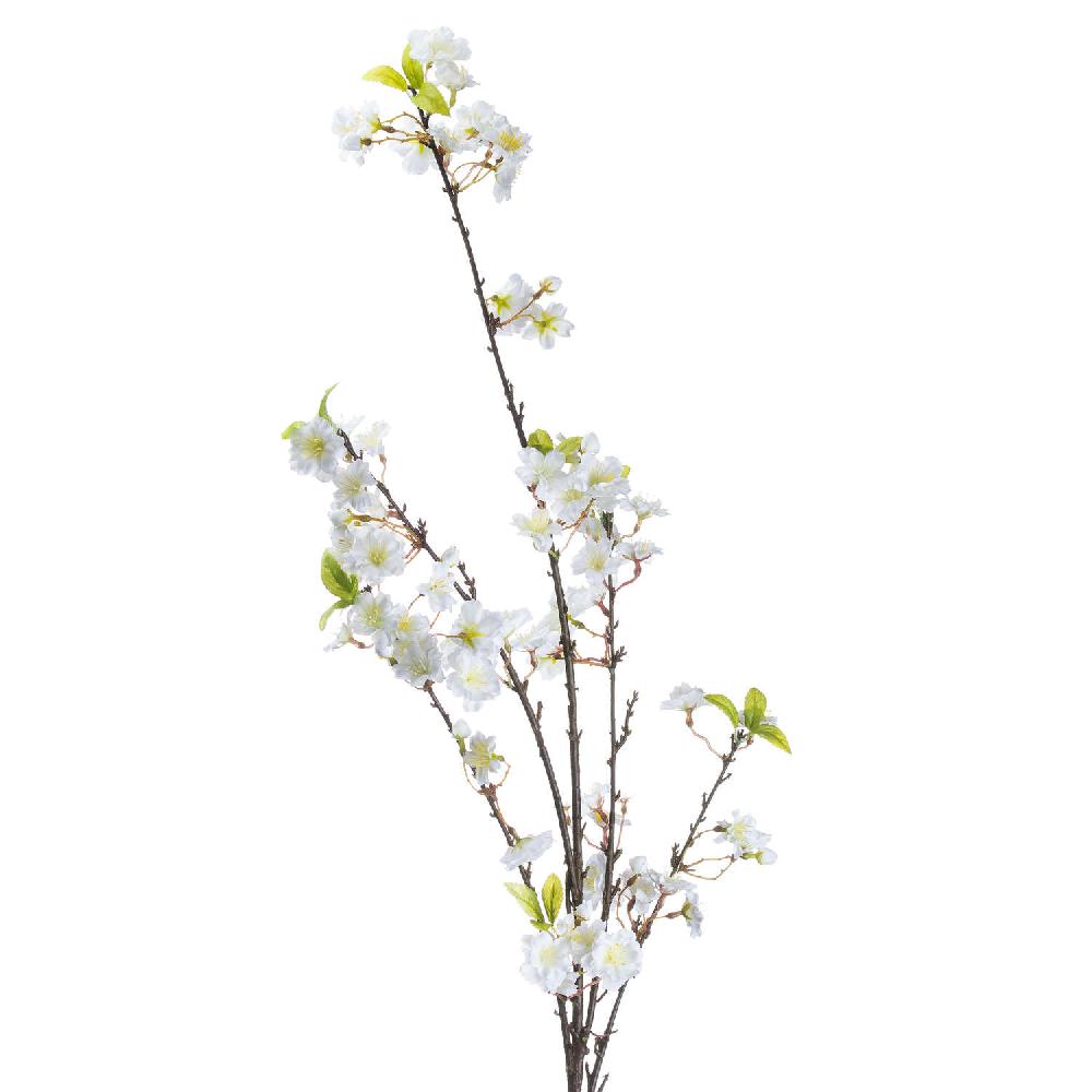 Hill Interiors White Cherry Blossom Spray