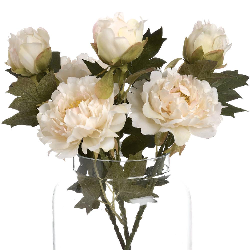 Hill Interiors White Fashion Peony