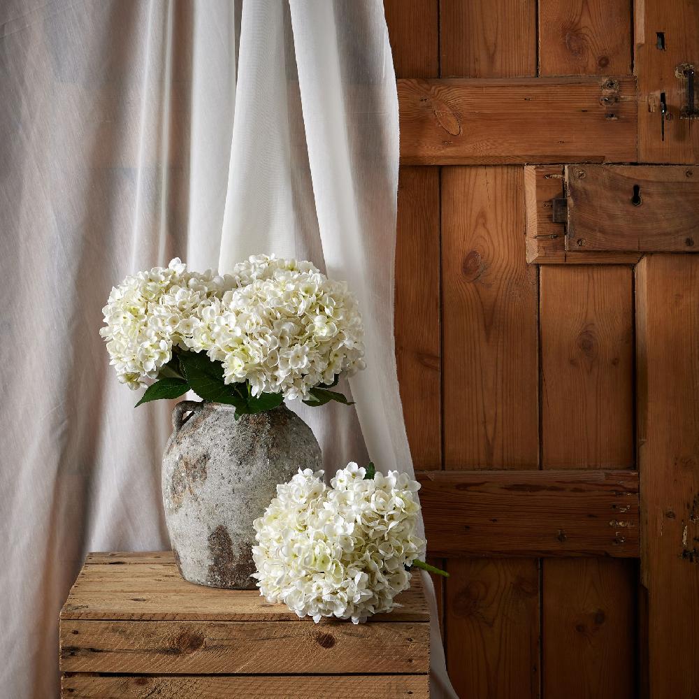 Hill Interiors White Hydrangea Bunch