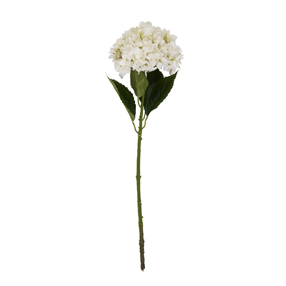 Hill Interiors White Hydrangea Stem