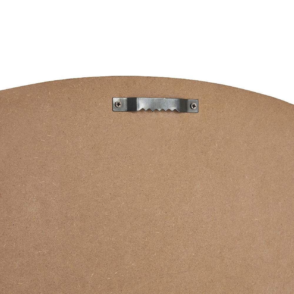 hill interiors Williston White Large Wall Clock