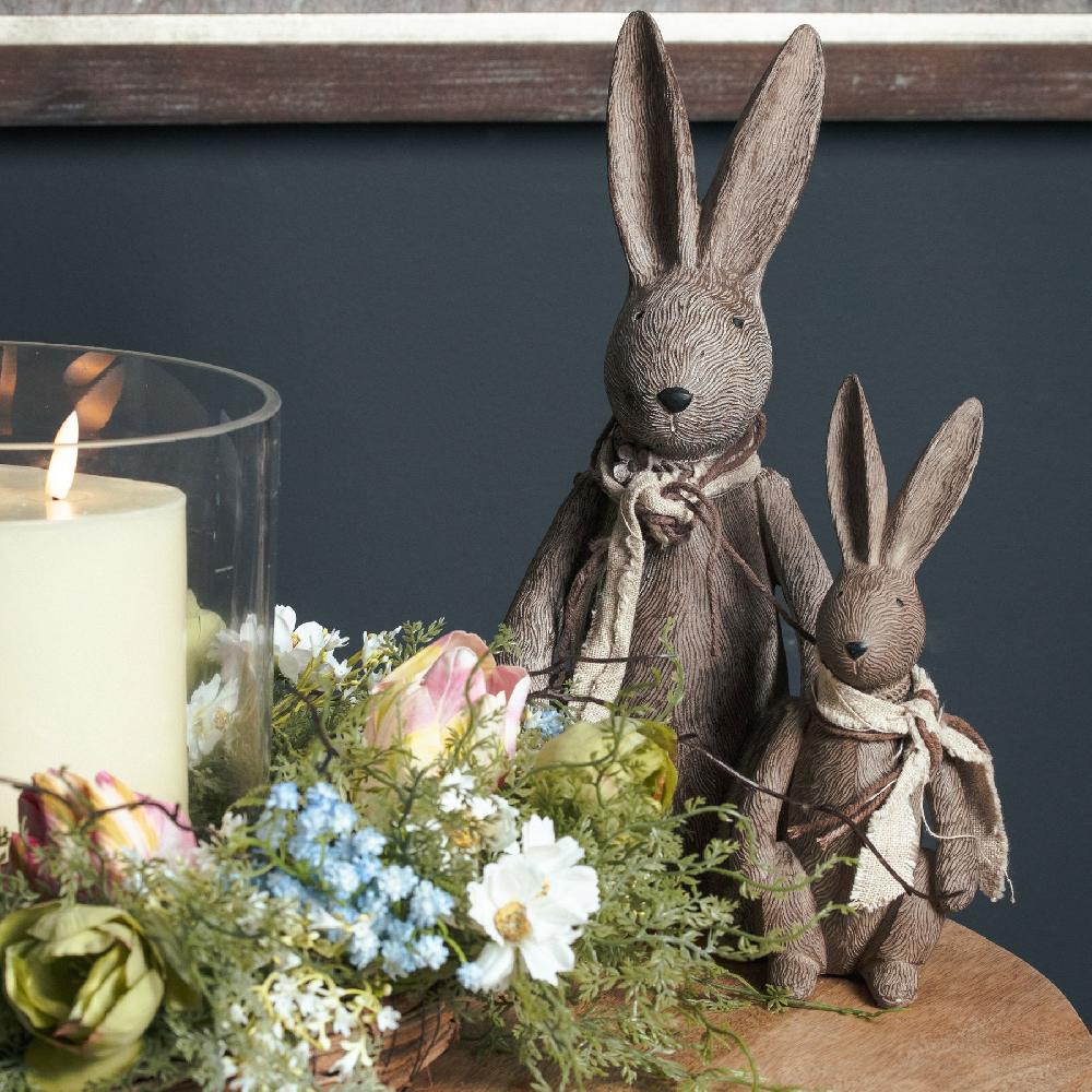 Hill Interiors Winter Bunny Rabbit - Large
