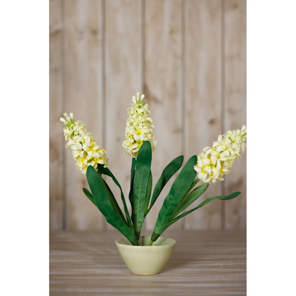 Hill Interiors Yellow Hyacinth Stem