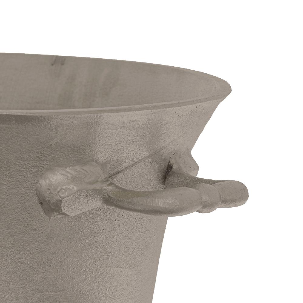 hill interiors Large Antique Pewter Champagne Cooler