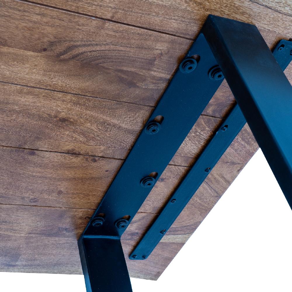 Hill Interiors Live Edge Collection Light Acacia Bar Table