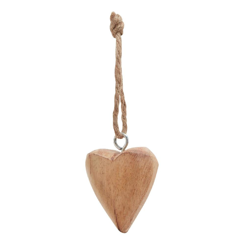 Hill Interiors Pack Of 90 Wooden Heart Hanging Decorations
