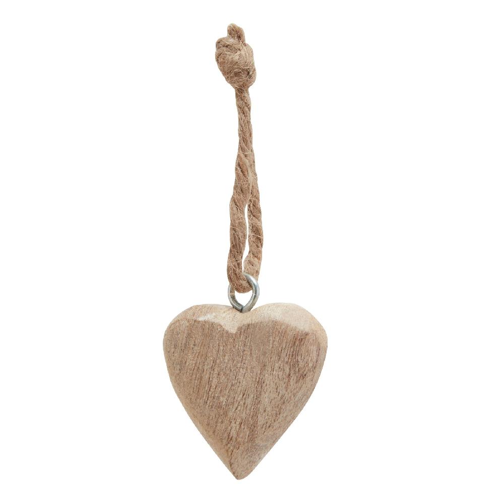 hill interiors Pack Of 90 Wooden Heart Hanging Decorations