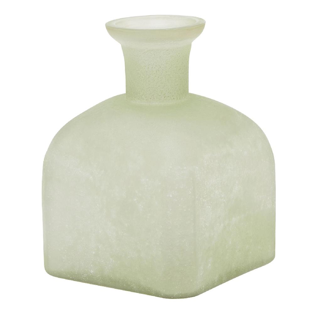 Hill Interiors Smoked Sage And Aged Brass Candle Holder Vase