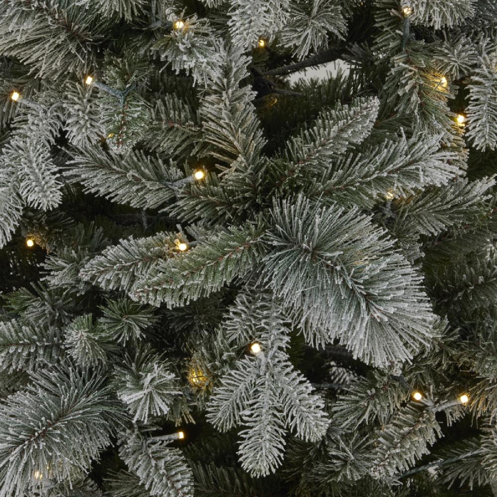 hill interiors Snowy Forest Fir Pre-Lit 400L Led Christmas Tree