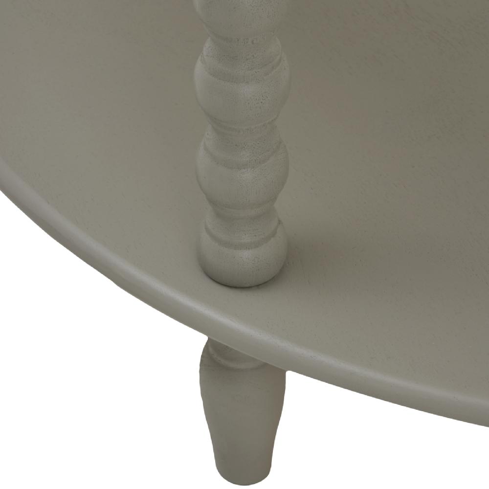 hill interiors The Camden Collection Half Moon 3 Tier Table