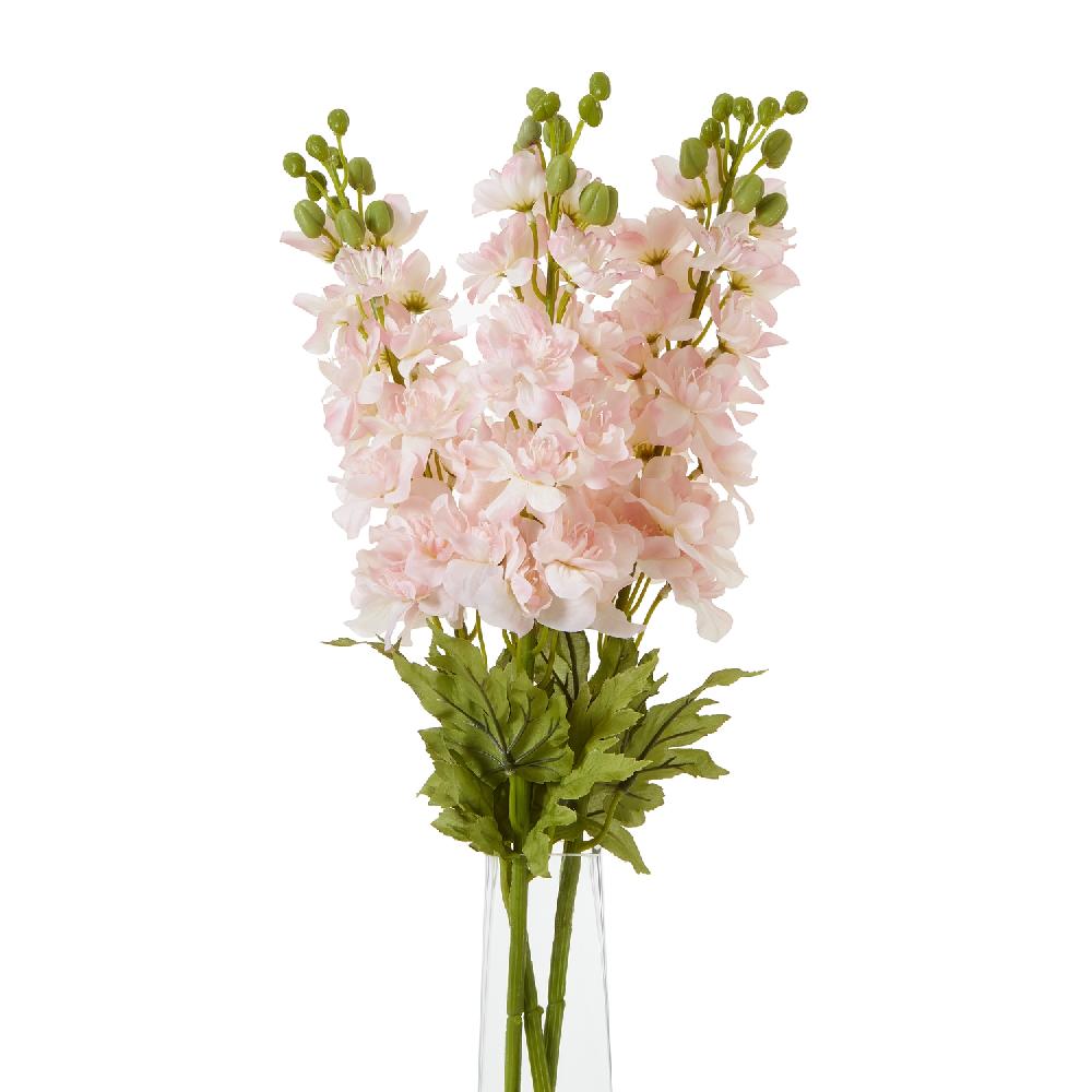 Hill Interiors The Natural Garden Collection Pink Elatum Delphinium