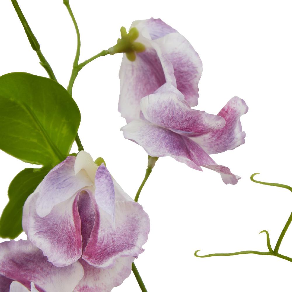 hill interiors The Natural Garden Collection Purple Sweetpea Stem