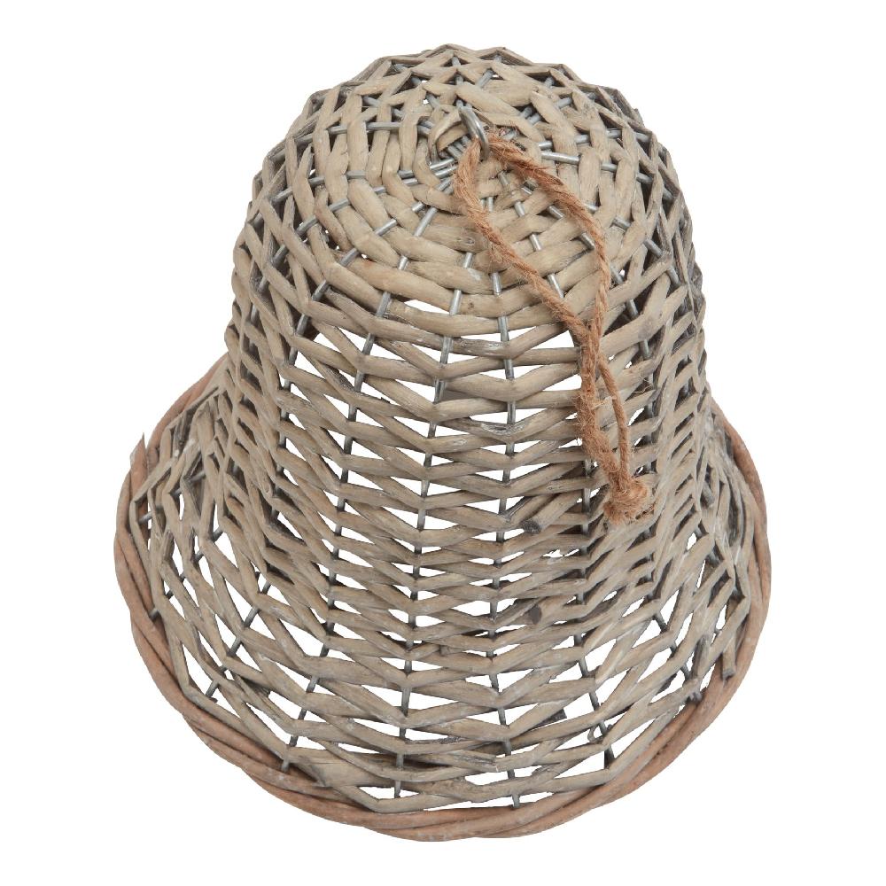 Hill Interiors The Noel Collection Extra Large Wicker Bell Decoration