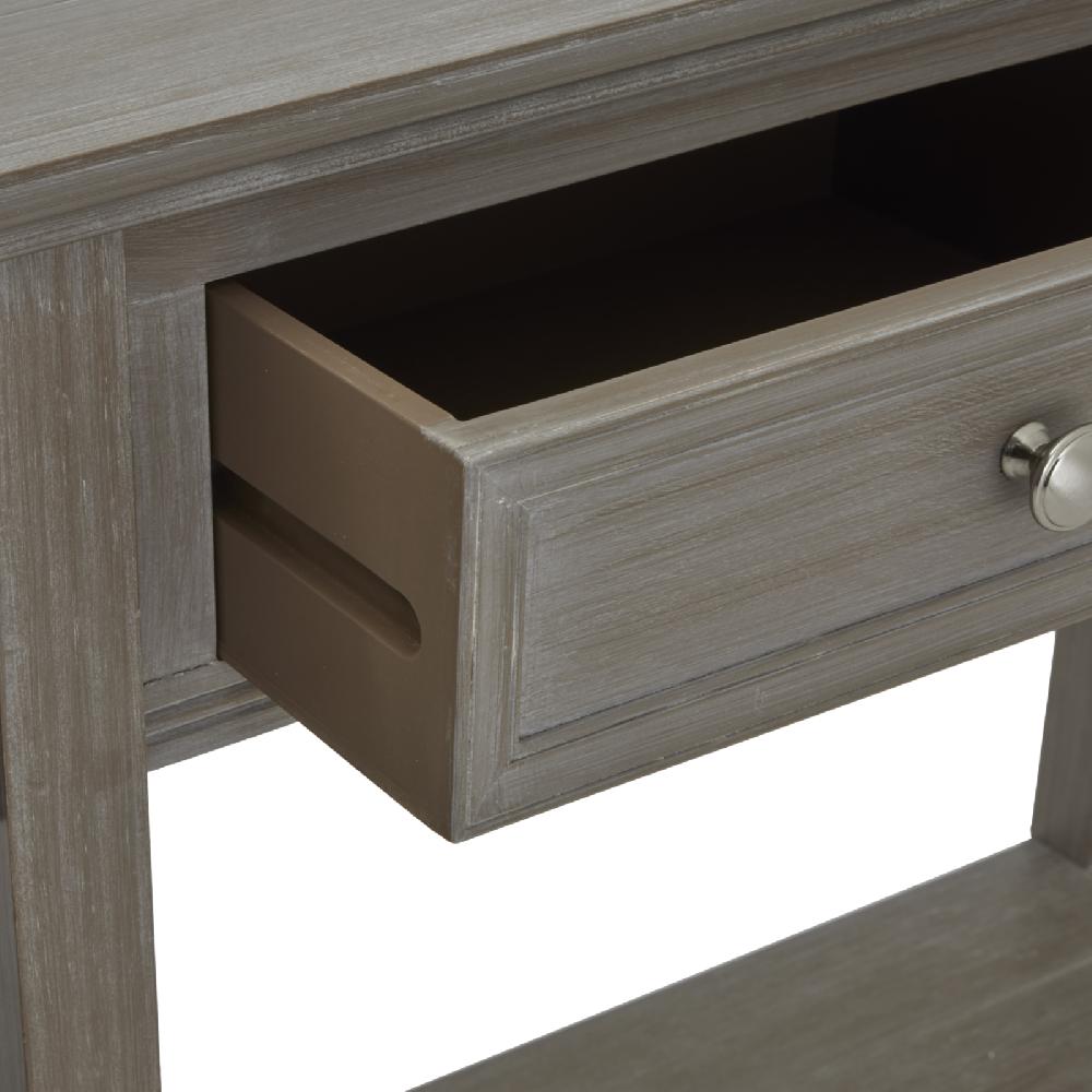 hill interiors The Serene Collection Four Drawer Console Table