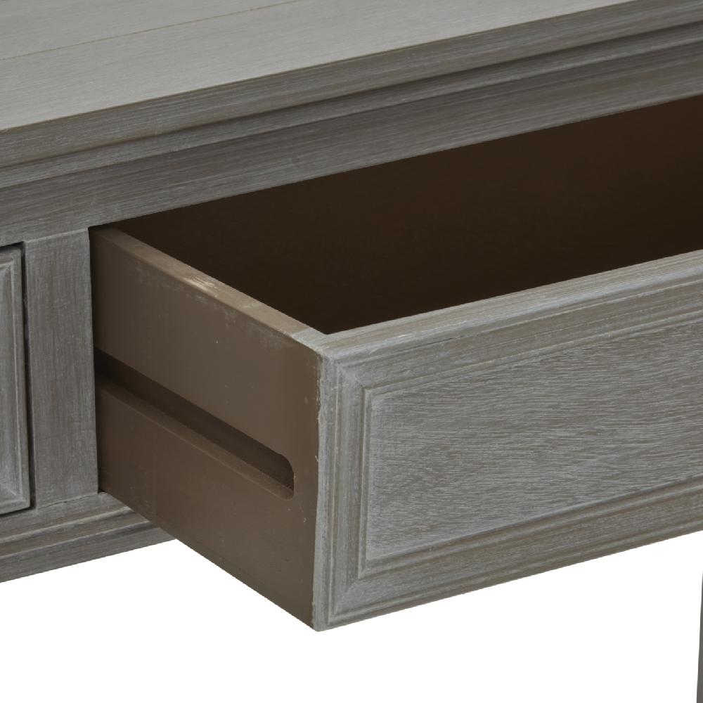 hill interiors The Serene Collection Two Drawer Console Table