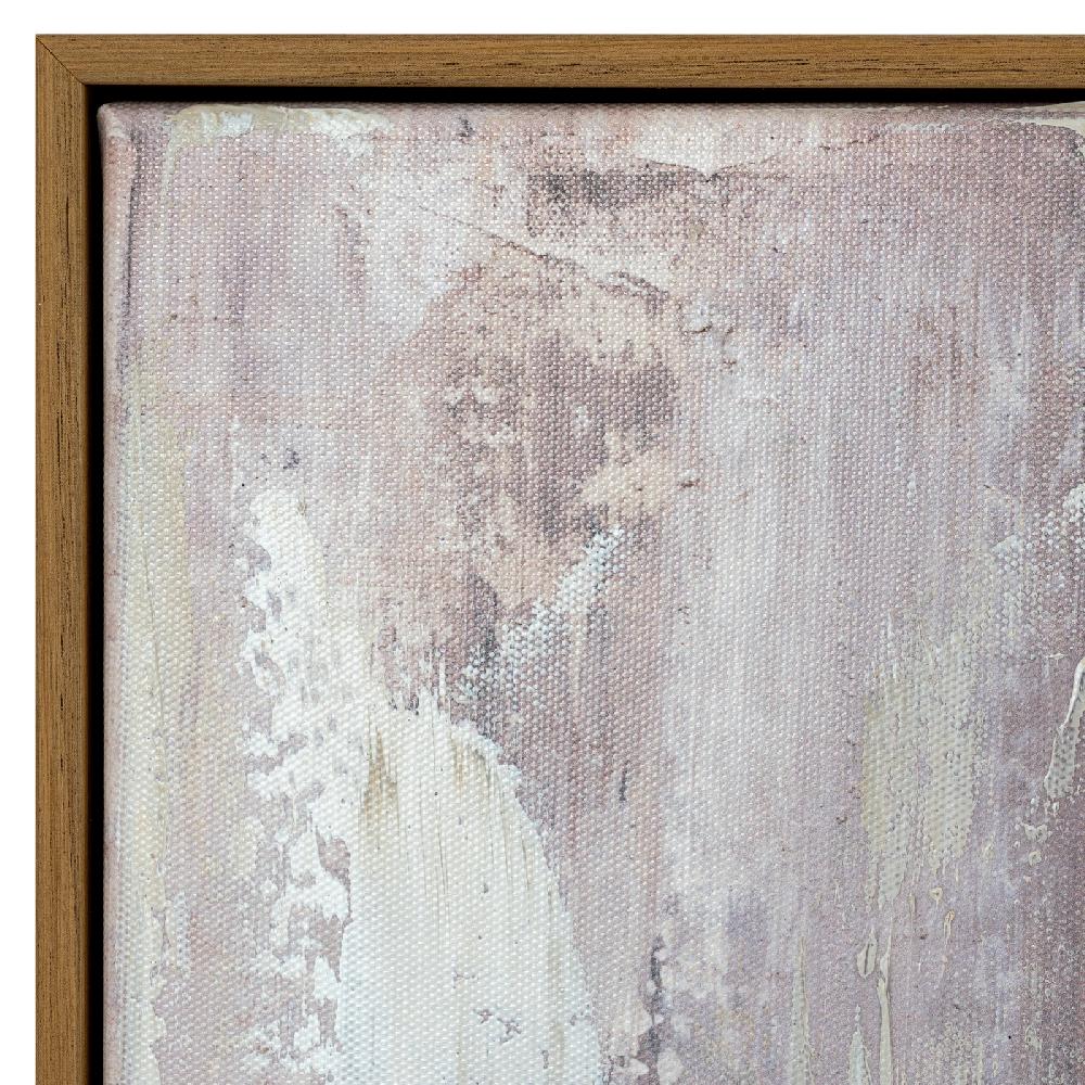 Hill Interiors Traverse Hand Painted Canvas In Frame