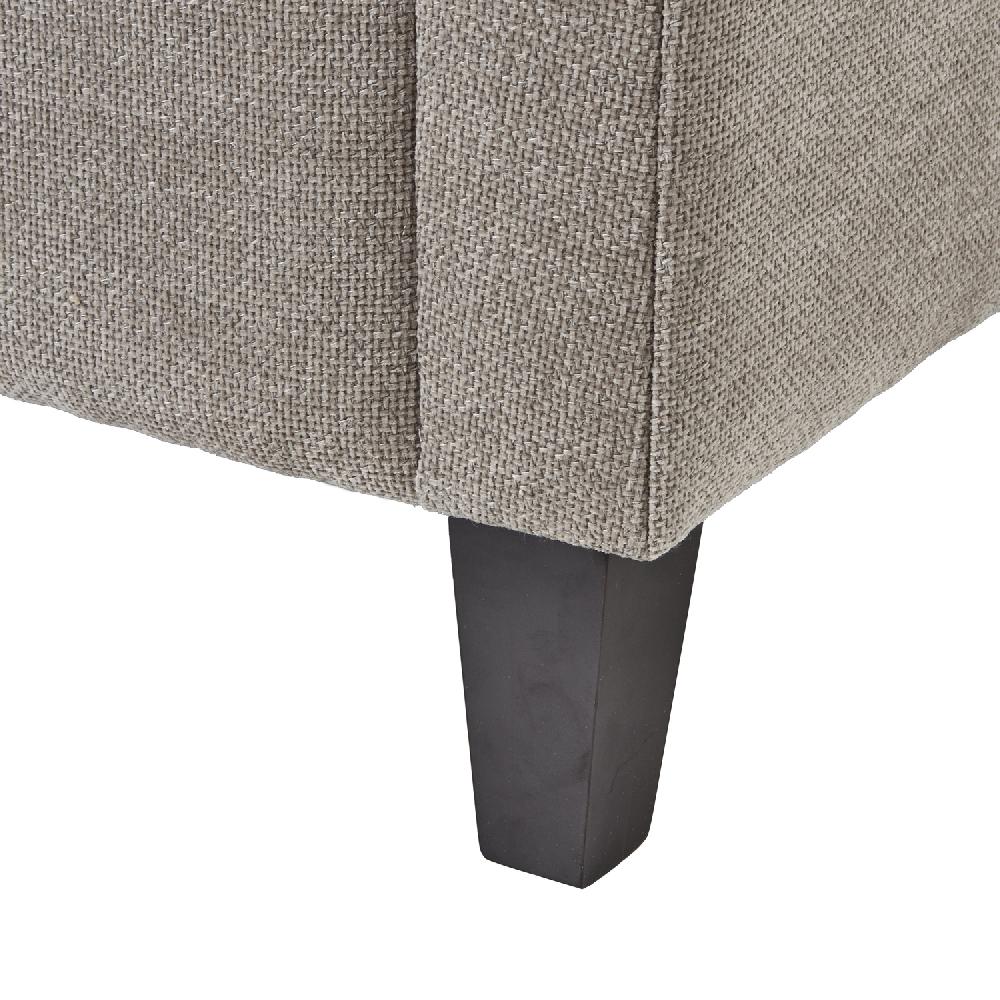 Hill Interiors Vesper Taupe Cushion Back Snuggle Chair