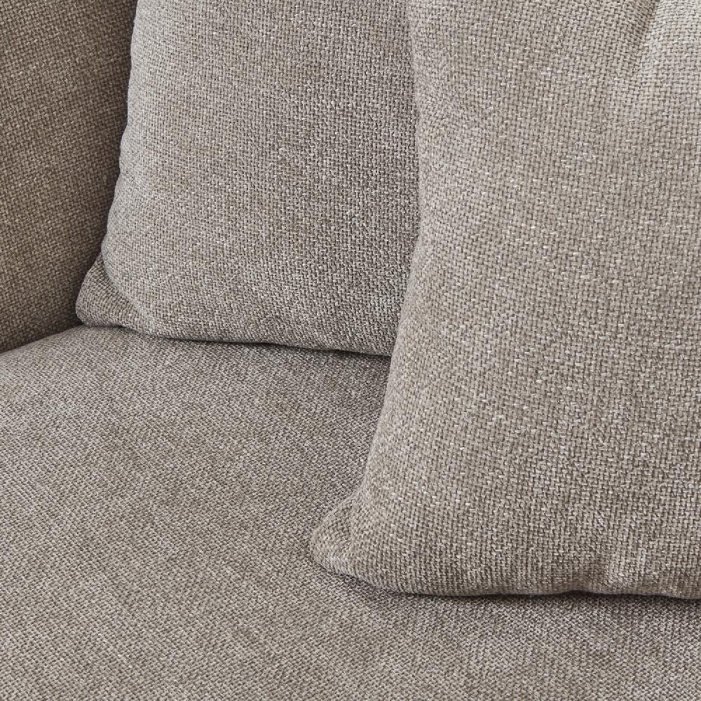 Hill Interiors Vesper Taupe Cushion Back Snuggle Chair