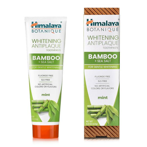 himalaya Bamboo & Sea Salt Whitening Antiplaque Toothpaste