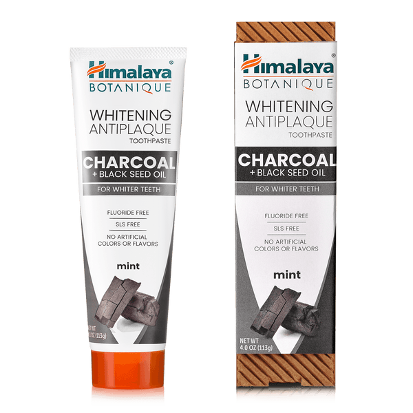 himalaya Charcoal & Black Seed Oil Whitening Antiplaque Toothpaste