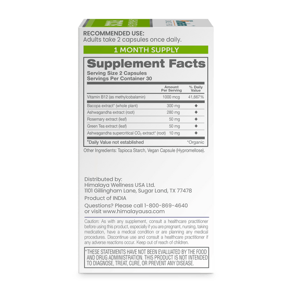 Himalaya Ashwagandha+ Focus